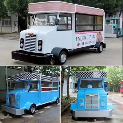 110v/220v électrique mobile de la rue Fast Food Snack de restauration camionnette remorque