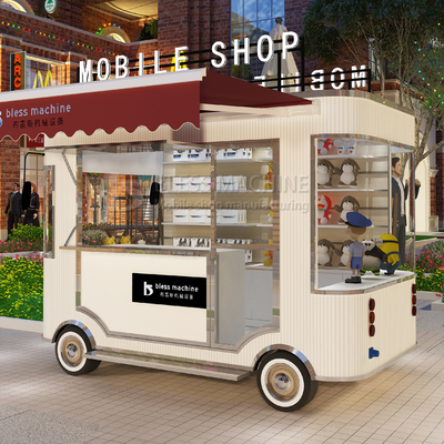 Magasin de marchandises mobiles électriques universels Voiture de camion Voiture de remorque Acier galvanisé