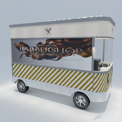 Salon de coiffure électrique mobile pour la vente au détail et la transformation des légumes