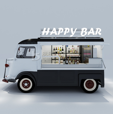 Appareil électrique électrique mobiles bar à boissons à cocktails de vin camion camion-remorque
