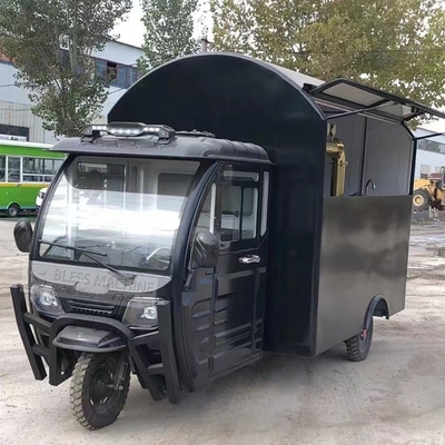2023 Vente au détail de tricycle électrique mobile pour boissons fraîches Matériau en acier galvanisé