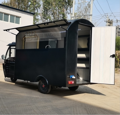 2023 Vente au détail de tricycle électrique mobile pour boissons fraîches Matériau en acier galvanisé