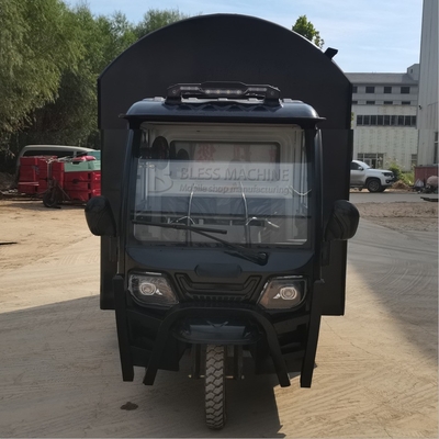 2023 Vente au détail de tricycle électrique mobile pour boissons fraîches Matériau en acier galvanisé