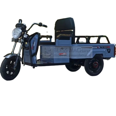 Tricycle à moto électrique polyvalente avec assurance commerciale et acier galvanisé