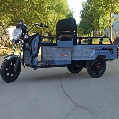 Tricycle à moto électrique polyvalente avec assurance commerciale et acier galvanisé