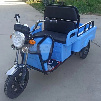 Tricycle à moto électrique polyvalente avec assurance commerciale et acier galvanisé