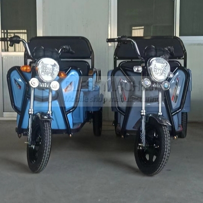 Tricycle à moto électrique polyvalente avec assurance commerciale et acier galvanisé