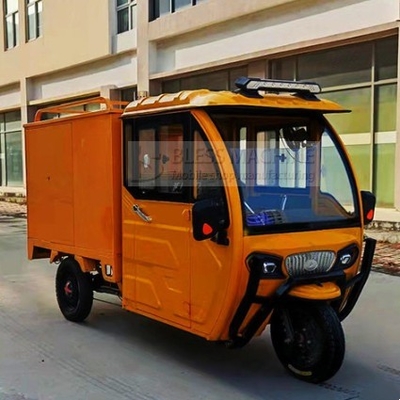 2022 Vélos électriques mobiles pour le lavage de voitures Tricycle Pedicab Trois roues avec assurance commerciale