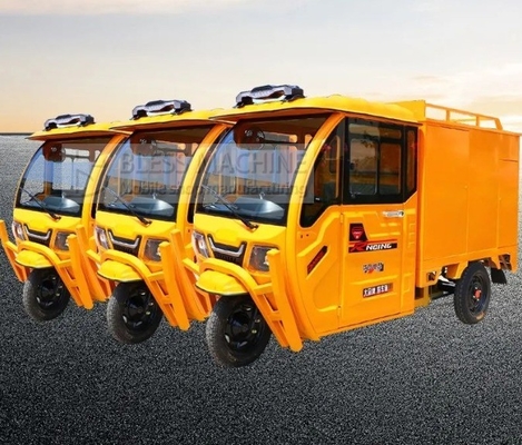 2022 Vélos électriques mobiles pour le lavage de voitures Tricycle Pedicab Trois roues avec assurance commerciale