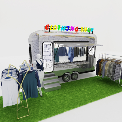 Magasin de vêtements électriques mobiles de 1000 kg Furgonnette pour hommes vêtements pour femmes et enfants