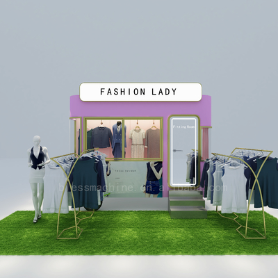 Boutique commerciale mobile 2022 Vente de vêtements par camion de mode électrique