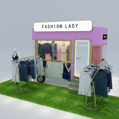 Boutique commerciale mobile 2022 Vente de vêtements par camion de mode électrique
