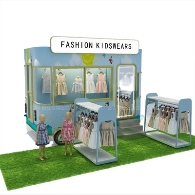 2022 Mode électrique mobile camion de vêtements pour enfants pour les ventes de vêtements pratique