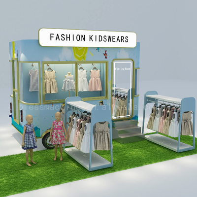 2022 Mode électrique mobile camion de vêtements pour enfants pour les ventes de vêtements pratique