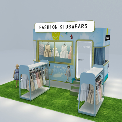 2022 Mode électrique mobile camion de vêtements pour enfants pour les ventes de vêtements pratique