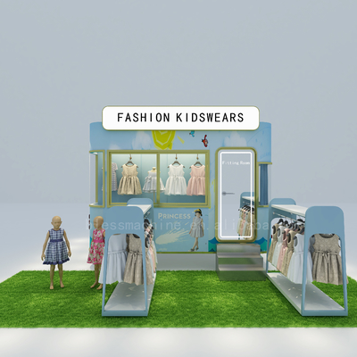 2022 Mode électrique mobile camion de vêtements pour enfants pour les ventes de vêtements pratique