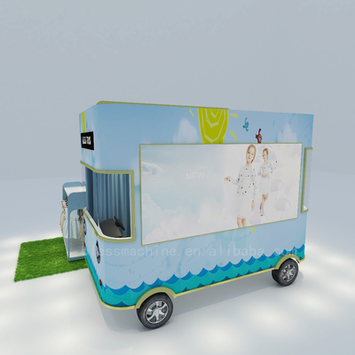 2022 Mode électrique mobile camion de vêtements pour enfants pour les ventes de vêtements pratique