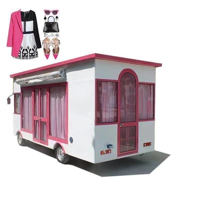 2022 Vêtements électriques mobiles Salons de coiffure Boutique Camion remorque Chariot pour usine d'assaisonnement