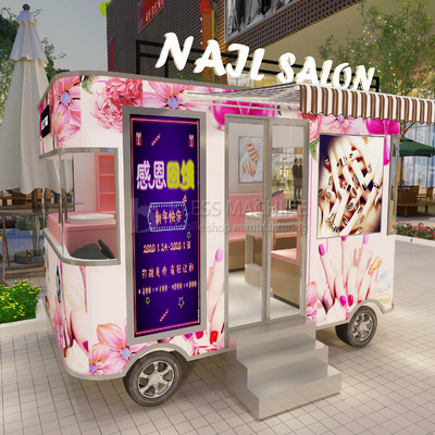 2022 Outlet Cosmétologie Coiffeur Manicure électrique Mobile Salon de beauté camion