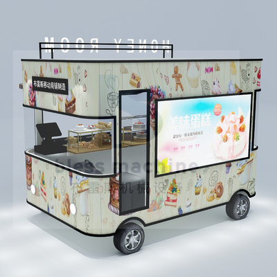 2022 Style camion de boulangerie électrique pour gâteaux d'anniversaire et biscuits 4 roues routières 1000kg