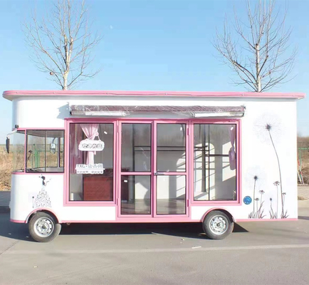 Boutique mobile de poudre de lait en acier galvanisé pour gagner facilement de l'argent dans l'industrie des aliments surgelés