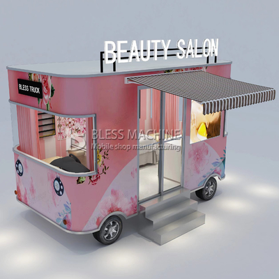 40 km/h électrique mobile salon de beauté cosmétologie soins de la peau SPA camion-remorque