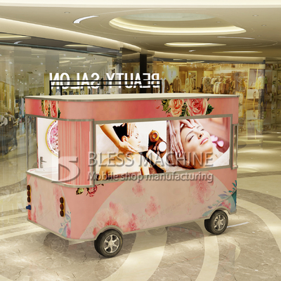 40 km/h électrique mobile salon de beauté cosmétologie soins de la peau SPA camion-remorque