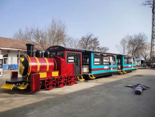 Style Train Scenery Food Truck Trike alimentaire mobile pour l'assurance du commerce et les ventes en plein air