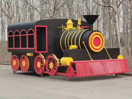 Style Train Scenery Food Truck Trike alimentaire mobile pour l'assurance du commerce et les ventes en plein air
