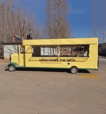 Camion électrique mobile pour la restauration rapide Snacks glaces et boissons Le plus pratique