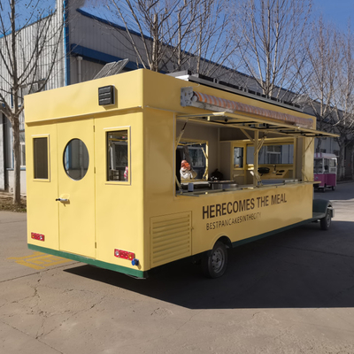 Camion électrique mobile pour la restauration rapide Snacks glaces et boissons Le plus pratique