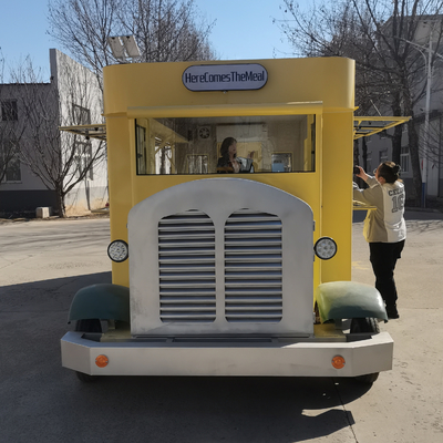 Camion électrique mobile pour la restauration rapide Snacks glaces et boissons Le plus pratique