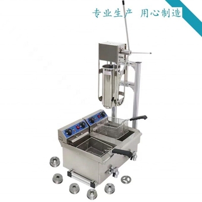 Superperformance machine espagnole de churros avec un faible investissement et du matériau en acier inoxydable