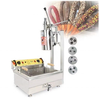 Superperformance machine espagnole de churros avec un faible investissement et du matériau en acier inoxydable