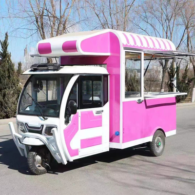 Tricycle électrique mobile polyvalent pour les snacks et les boissons de restauration rapide Outlet 2023