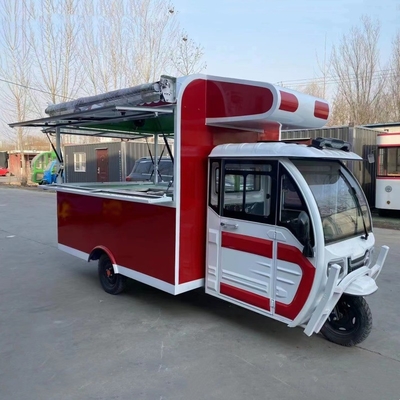 Tricycle électrique mobile polyvalent pour les snacks et les boissons de restauration rapide Outlet 2023