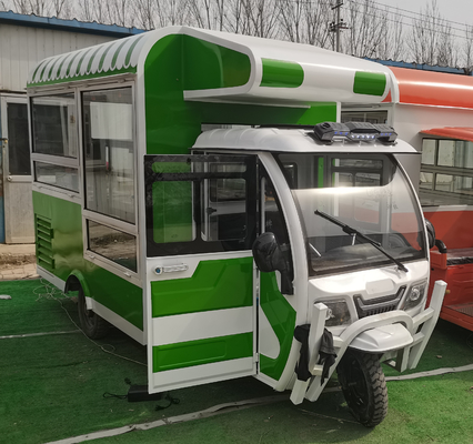 Tricycle électrique mobile polyvalent pour les snacks et les boissons de restauration rapide Outlet 2023