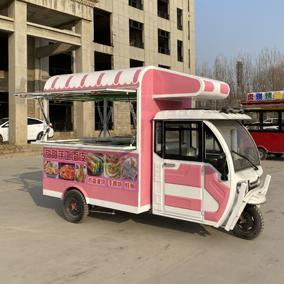 Tricycle électrique mobile polyvalent pour les snacks et les boissons de restauration rapide Outlet 2023