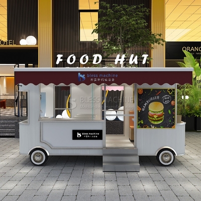 2023 Produits alimentaires électriques mobiles Commodities Ventes au détail Boutique Van Truck Trailer Cart