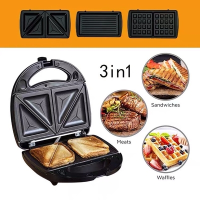 KJ-302 Panini sandwich et machine à gaufres ménagers avec fonctionnalités multifonctionnelles