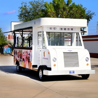 Voiture électrique pour le petit-déjeuner rapide et les fruits et légumes