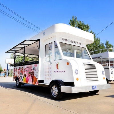 Food Truck Le stand mobile parfait pour le petit déjeuner et la vente de restauration rapide dans les lieux pittoresques