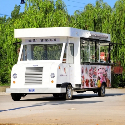 Food Truck Le stand mobile parfait pour le petit déjeuner et la vente de restauration rapide dans les lieux pittoresques