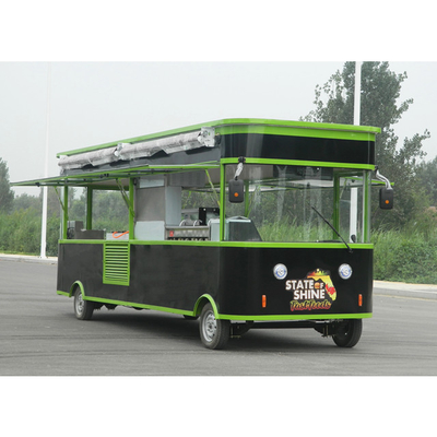Camion électrique alimentaire adapté aux familles avec une super performance en acier inoxydable 304