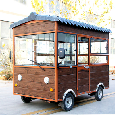 Camion électrique alimentaire adapté aux familles avec une super performance en acier inoxydable 304