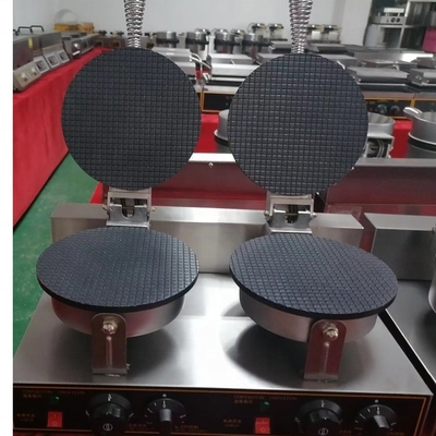 Machine à gaufres super performante pour le marché de détail avec une puissance de 1400 watts à faible investissement