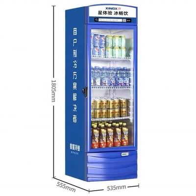 AIR COOLER réfrigérateur commercial pour boissons avec un faible investissement et une plage de température de 0 à 10