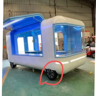 Fabriqué sur mesure Super Performance poulet frit Food Truck avec un faible investissement