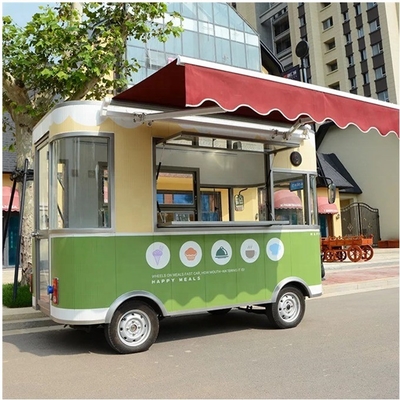 Un camion-restaurant mobile de crème glacée économique et pratique pour le marché 2022