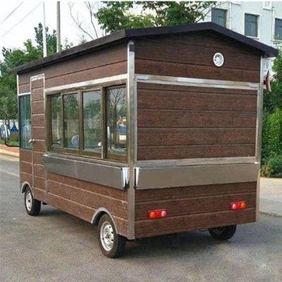 Bus électrique de camions alimentaires avec une large gamme de sortie et une longue durée de vie à la foire de Canton